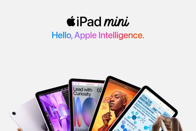 Apple iPad Mini.
Hello, Apple Intelligence.