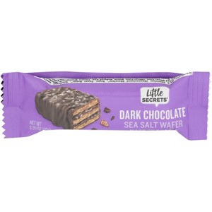 Little Secrets - Wafers - Dark Chocolate Sea Salt - Case of 50 - 0.35 oz - 1 of 3