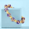 Ross-Simons Italian Blue Murano Glass Bead Bracelet in 18kt Gold Over Sterling Size 7 - 4 of 4