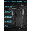 Smith Machine, Power Cage - 2000LBS Squat Rack with Chest Fly, Cable System & Full Body Attachments for Home Gym - 3 of 4