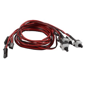 Unique Bargains Plastic PC Motherboard Power Switch Cord 5 Pcs 19.7 Inches - 1 of 4