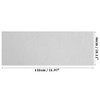 Unique Bargains Blackout Curtains Short Window Curtains Thermal Curtain 51.97"L x 18.11"W White - 4 of 4
