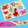 QUOKKA Wooden Puzzles for Toddlers 1-2 - 3 of 4