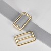 Unique Bargains Zinc Alloy Durable Multipurpose Tri Glide Metal Buckles for Bags 6 Pcs - 4 of 4