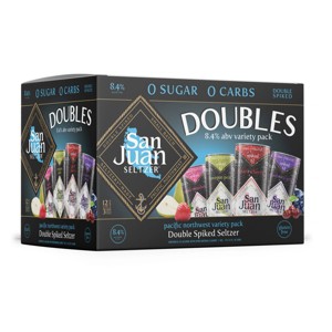 San Juan Seltzer Doubles Variety #2 - 12pk/12 fl oz Cans - 1 of 4