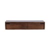 Kate & Laurel All Things Decor 30"x9"x6" McCutcheon Floating Shelf Walnut Brown - image 3 of 4