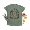 Simply Sage Market Women's Santa Claus Approved Short Sleeve Garment Dyed Tee - 2 of 2