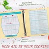 LotFancy Recipe Binder 8.5"x11", 40 Recipe Cards Blank Kitchen Cookbook Binder Organizer Kit - 4 of 4
