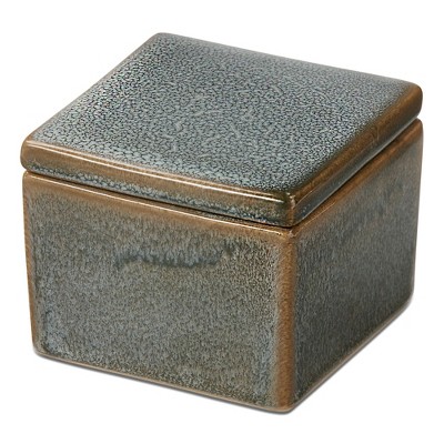 tagltd Decorative Stoneware Box Small