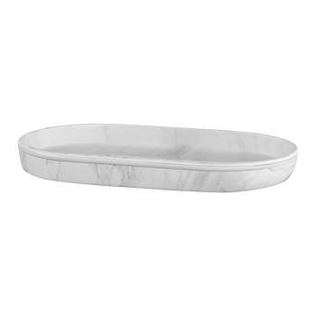 Modern Soft Touch Tray White - Threshold™ : Target