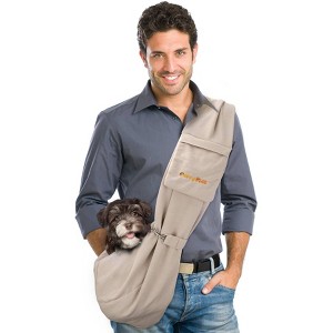 Furry Fido Adjustable Pocket Pet Sling - Solid Color - 1 of 4