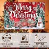Lomsoe Christmas Truck Metal Tin Sign Merry Snowman Sign Decoration for Indoor Home or Party Supplies 8x12Inch Christmas Gift - 3 of 4