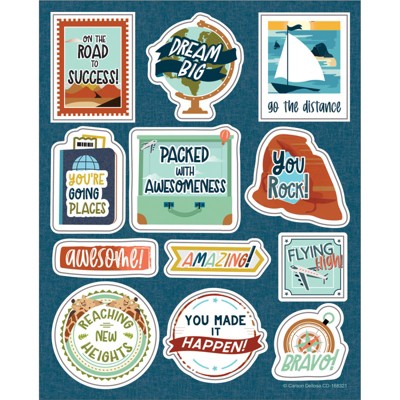 Carson Dellosa Education Let's Explore Motivators Motivational Stickers ...