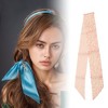 Unique Bargains Women's Ditsy Flower Long Ribbon Headband Pink 1 Pc - 2 of 4