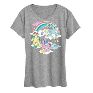 Women's - My Little Pony - Rainbow Scene Short Sleeve Graphic T-Shirt - 1 of 4