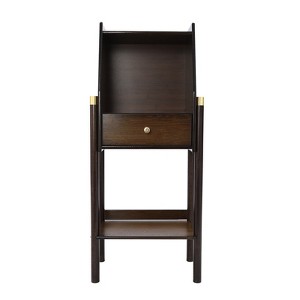 YIYIBYUS Display Bookshelf with Drawer, Tall Book Case, Freestanding Display Storage Shelf - 1 of 4