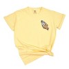 S.W.Smiley Taiyaki - Women's Garment Dyed Graphic T-Shirt - 2 of 4