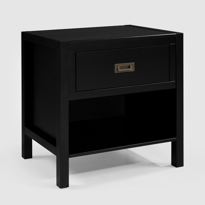 Single Drawer Classic Bedside Table Nightstand - Saracina Home