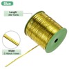 Unique Bargains Metallic Durable Reusable Bread Bags Twist Ties 1 Roll - 3 of 4
