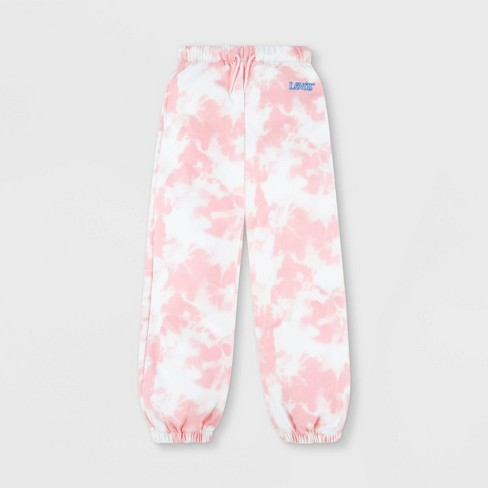 Levi's® Girls' Tie-dye Sweat Pants - Pink 6x : Target