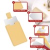 Unique Bargains PU Leather Stainless Steel Travel Compact Mini Makeup Mirror - 3 of 4