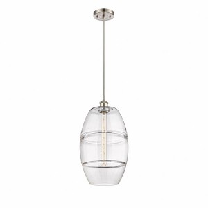 Vaz - 1 Light Cord Hung Mini Pendant In Industrial Style-18.5 Inches Tall and 10 Inches Wide - 1 of 1