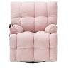 VYNXARIA Single chair pink comfortable seat, the seat is soft and comfortable, suitable for small living room space single sofa - 4 of 4