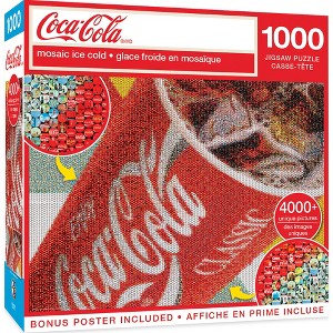 MasterPieces 1000 Piece Puzzle - Coke Photomosaic Big Gulp - 19.25"x26.75" - 1 of 4