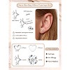 Dainty Sterling Silver Studs: Hypoallergenic Flower, Star & Heart Earrings, a Delicate Gift - 2 of 4