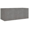vidaXL Garden Raised Bed Rusty Corten steel 78.7 x 31.5 x 31.5 in - 3 of 4