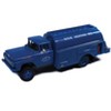 1960 Ford Tank Truck "Dixie Gas Corp." Blue 1/87 (HO) Scale Model by Classic Metal Works - 2 of 3