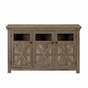NicBex Farmhouse Sideboard Cabinet 53 Inch Storage Buffet Cabinet with Adjustable Shelves for Kitchen,Living Room,Gray Wash - 1 of 4