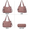 Generic Handbags for Womens Top-Handle Hobo Purse Roomy Casual Shoulder Bags - 4 of 4