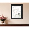 HomeRoots Grace Upon Grace Black Framed Print Wall Art - 2 of 3