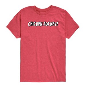 Boys' - Instant Message - Chicken Jockey Gamer Short Sleeve Graphic T-Shirt - 1 of 4