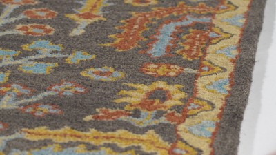 Heritage 3' x 5' Blue Hand-Tufted Wool Area Rug