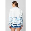 Women's Manic Monday Tie Dye Denim Jacket - BLANKNYC - 3 of 4