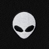 Dalix Lil Alien Embroidered Cotton Bucket Hat Cap Outdoor Space Summer Mens - 2 of 4