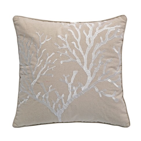 Coral throw pillows discount target