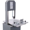 2 In 1 Commercial Butcher Band Saw Sausage Stuffer 550W Vertical Bone Sawing Machine 3/4 Horsepower Machine Slicer Meat Bone Sausage - 4 of 4