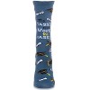 Memoi The Tassel Was Worth The Hassle Greeting Card Socks Blue Nights One Size - 3 of 4