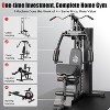 Sportsroyals Home Gym with 154 lb Weight Stack, Multifunctional Full Body Workout Station - 3 of 4