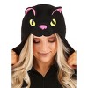 HalloweenCostumes.com Black Cat Onesie for Adults - image 2 of 2