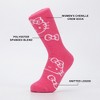 Hello Kitty Logo Print Women's Chenille Crew Socks - 2 of 4