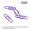 Unique Bargains Small Size Metal Prevent Tearing Pages Home Office Paper Clip 600 Pcs - 3 of 4