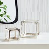 Plum & Post Cubist Sculptures, Set Of 2 - 2 of 4