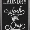 Farmhouse Linen Laundry Sign Wall Decor Set of 2 Black - Olivia & May: Vintage-Style, Fir Wood & MDF, Indoor Decor - image 4 of 4