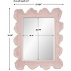 Uttermost Sea Coral Pink Mirror - 3 of 4