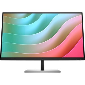 HP E27k G5 27 Inch 4K UHD Desktop Monitor 60hz Height Adjust Tilt Swivel Pivot VESA Mountable, Black 6N4C4AA - Manufacturer Refurbished - 1 of 4