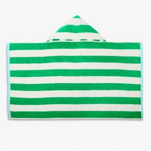 Primary Kids Stripe Hoodie Towel - 1 of 4